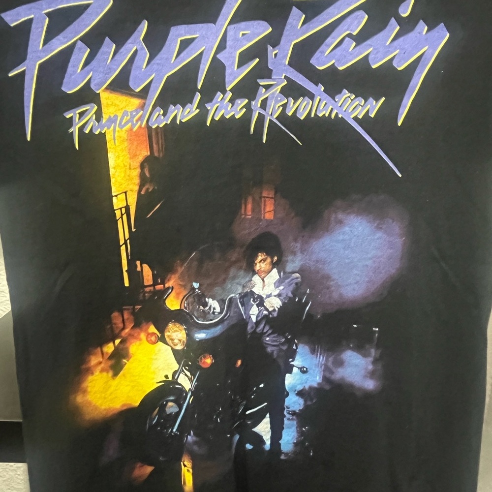 Prince Purple Rain T-Shirt Men’s Small